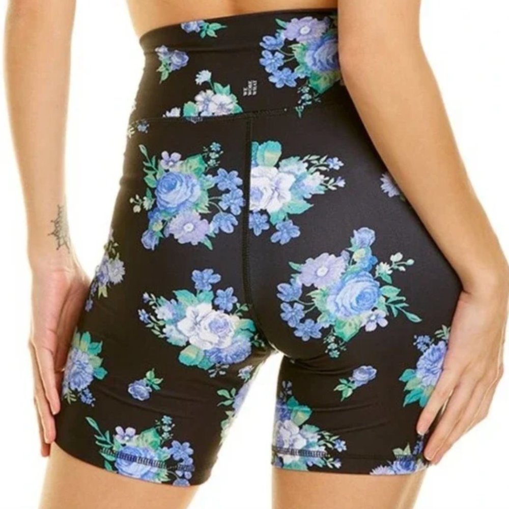 WeWoreWhat Golden Hour Floral Biker Shorts BNWT - Picture 2 of 6
